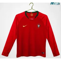 Camiseta Portugal Local Retro 2018 ML Rojo