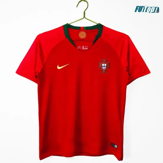 Camiseta Portugal Local Retro 2018 Rojo