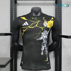 Camiseta Real Madrid x Marvel 2025/2026 Edición Especial Negro (EDICIÓN JUGADOR)