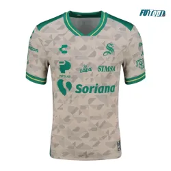 Camiseta Santos Laguna Visitante 2025/2026 Blanco/Verde