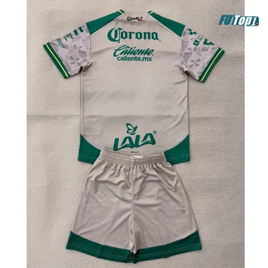 Camiseta Santos Laguna Visitante 2025/2026 Blanco/Verde
