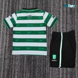 Camiseta Sporting Lisboa Local Retro 1999/00 Verde/Blanco Niño Kit