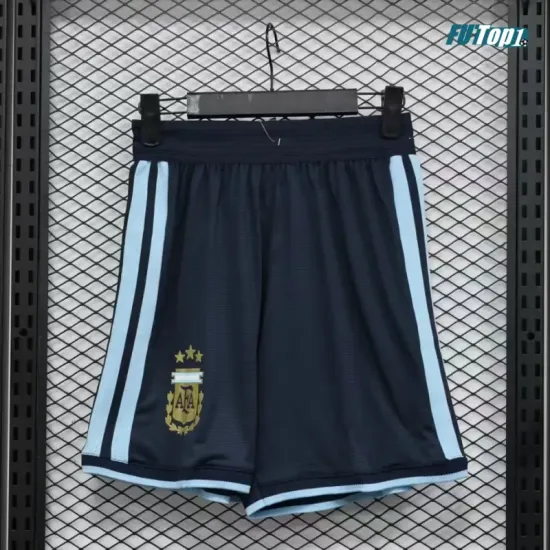 Pantalón Corto Argentina Local 2026 Azul Marino (EDICIÓN JUGADOR)