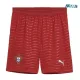 Pantalón Corto Portugal Local Mundial 2026 Rojo