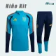 Sudadera De Entrenamiento España 2026 Niño Kit Azul