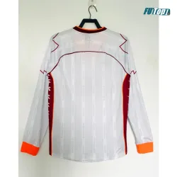 Camiseta AS Roma Visitante Retro 1999/00 ML Blanco