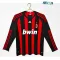 Camiseta AC Milan Local Retro 2008/09 ML Rojo/Negro