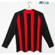 Camiseta AC Milan Local Retro 2008/09 ML Rojo/Negro