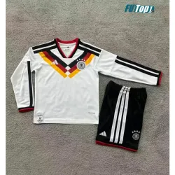 Camiseta Alemania Local Mundial 2026 ML Blanco Niño Kit