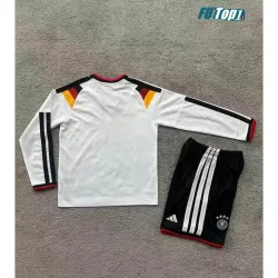 Camiseta Alemania Local Mundial 2026 ML Blanco Niño Kit