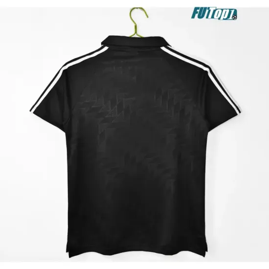 Camiseta Alemania Visitante Retro 1988/90 Negro