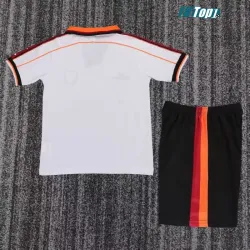 Camiseta AS Roma Visitante Retro 1998/99 Blanco Niño Kit