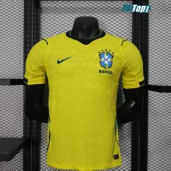 Camiseta Brasil Local Mundial 2026 Amarillo (EDICIÓN JUGADOR)