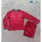 Camiseta Portugal Local Mundial 2026 ML Rojo Niño Kit
