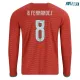 Camiseta B.Fernandez 8 Portugal Local 2026 ML Rojo