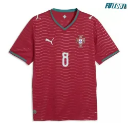 Camiseta B.Fernandez 8 Portugal Local 2026 Rojo