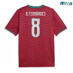 Camiseta B.Fernandez 8 Portugal Local 2026 Rojo