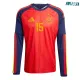 Camiseta Baena 15 España Local 2026 ML Rojo/Azul
