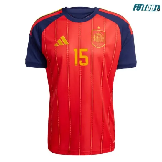 Camiseta Baena 15 España Local 2026 Rojo/Azul
