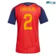 Camiseta Carvajal 2 España Local 2026 Rojo/Azul Mujer