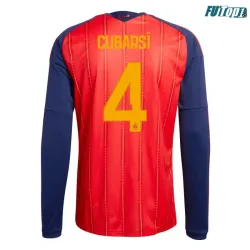 Camiseta Cubarsí 4 España Local 2026 ML Rojo/Azul