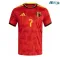 Camiseta De Bruyne 7 Bélgica Local Mundial 2026 Rojo