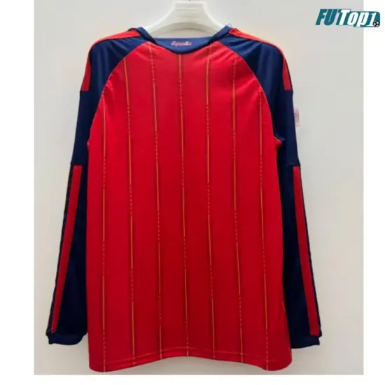 Camiseta España Local Mundial 2026 ML Rojo/Azul