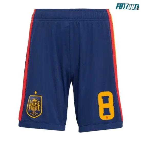 Camiseta Fabián 8 España Local 2026 Rojo/Azul