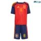 Camiseta Fabián 8 España Local 2026 Rojo/Azul Niño Kit