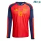 Camiseta Lamine Yamal 19 España Local 2026 ML Rojo/Azul