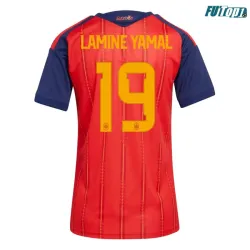Camiseta Lamine Yamal 19 España Local 2026 Rojo/Azul