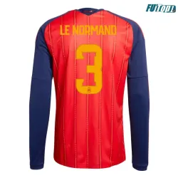 Camiseta Le Normand 3 España Local 2026 ML Rojo/Azul