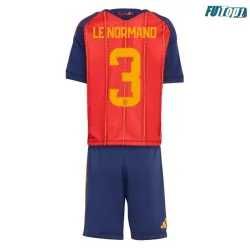 Camiseta Le Normand 3 España Local 2026 Rojo/Azul Niño Kit