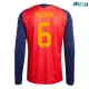Camiseta Merino 6 España Local 2026 ML Rojo/Azul