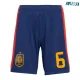 Camiseta Merino 6 España Local 2026 ML Rojo/Azul