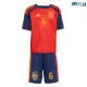 Camiseta Merino 6 España Local 2026 Rojo/Azul Niño Kit