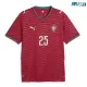 Camiseta N.Mendes 25 Portugal Local 2026 Rojo