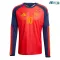 Camiseta Olmo 10 España Local 2026 ML Rojo/Azul