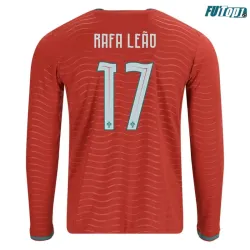 Camiseta Rafa Leão 17 Portugal Local 2026 ML Rojo