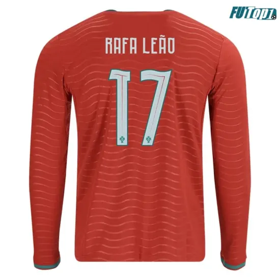 Camiseta Rafa Leão 17 Portugal Local 2026 ML Rojo