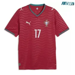 Camiseta Rafa Leão 17 Portugal Local 2026 Rojo