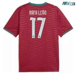 Camiseta Rafa Leão 17 Portugal Local 2026 Rojo