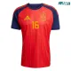 Camiseta Rodrigo 16 España Local 2026 Rojo/Azul