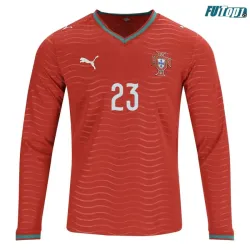 Camiseta Vitinha 23 Portugal Local 2026 ML Rojo