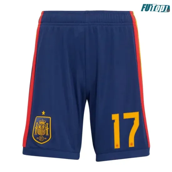 Camiseta Williams Jr 17 España Local 2026 ML Rojo/Azul