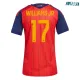 Camiseta Williams Jr 17 España Local 2026 Rojo/Azul Mujer