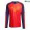 Camiseta Zubimendi 18 España Local 2026 ML Rojo/Azul