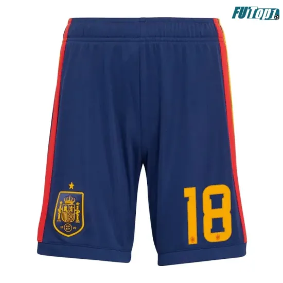 Camiseta Zubimendi 18 España Local 2026 ML Rojo/Azul
