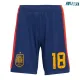 Camiseta Zubimendi 18 España Local 2026 ML Rojo/Azul