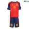Camiseta Zubimendi 18 España Local 2026 Rojo/Azul Niño Kit